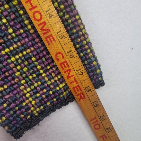 Multiples Women Tweed Button-Up Jacket Multi-Color Size M Acrylic Wool Blend New - Picture 12 of 13